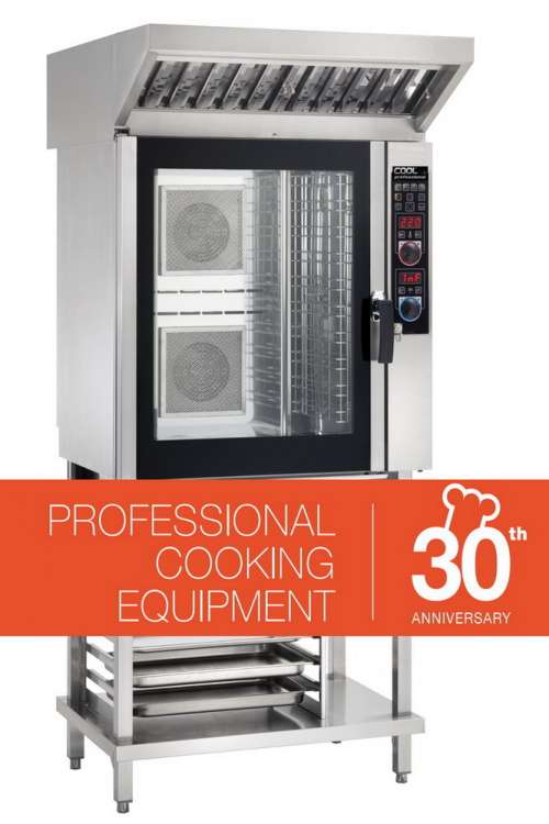 Cuptor patiserie 8 tavi(60x40 cm) |99 programe |convectie+vapori(umidificare directa)