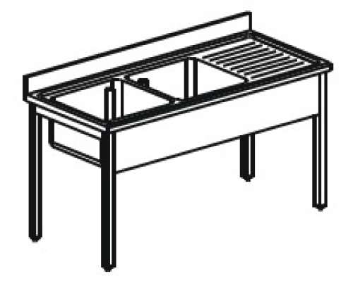 Spalator inox model-SRG2GD 144-70