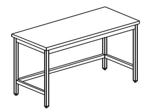 Masa de lucru inox model-TLT 6-6